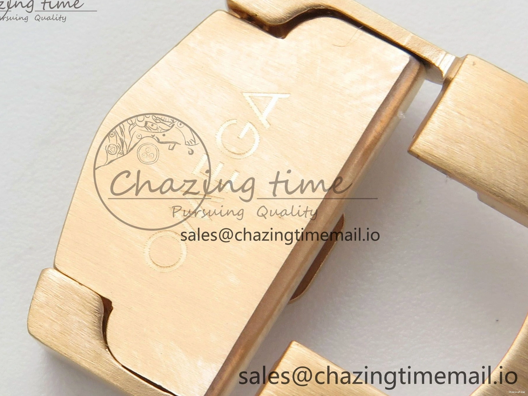 0322 Stylish Seamaster 300M Diver Rose Gold VSF 1:1 Best Edition Black Dial on Mesh Bracelet A 7662